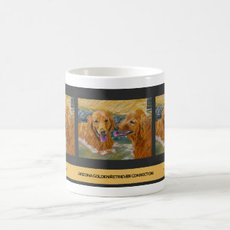 Caneca Frolic dos Retrievers dourados