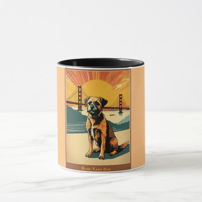 Caneca fronteira terrier, meio século moderno, Porta Ouro (Centro)