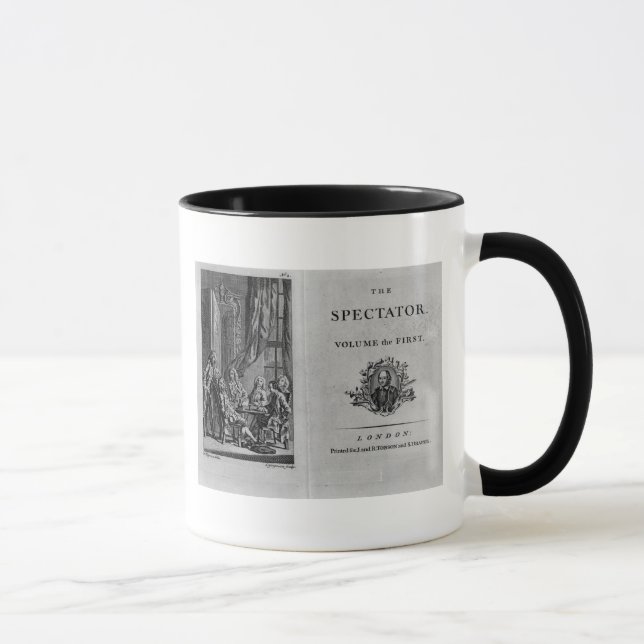 Caneca Frontispício do primeiro volume de recolhido (Direita)
