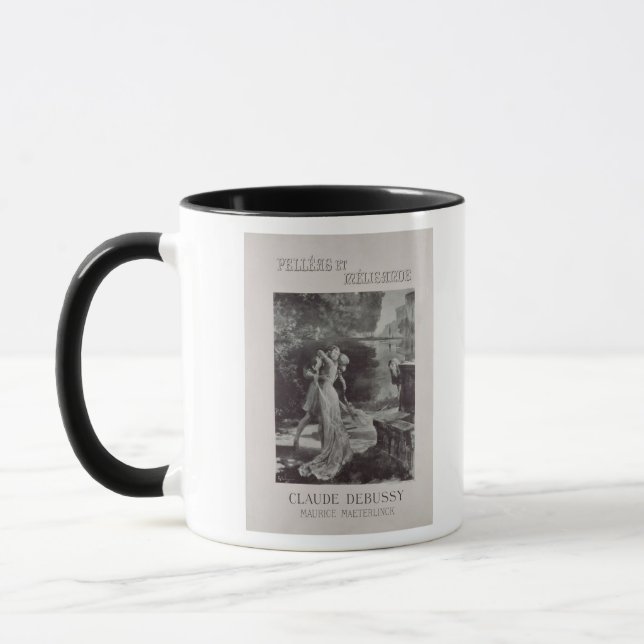 Caneca Frontispiece a Pelleas e a Melisande perto (Esquerda)