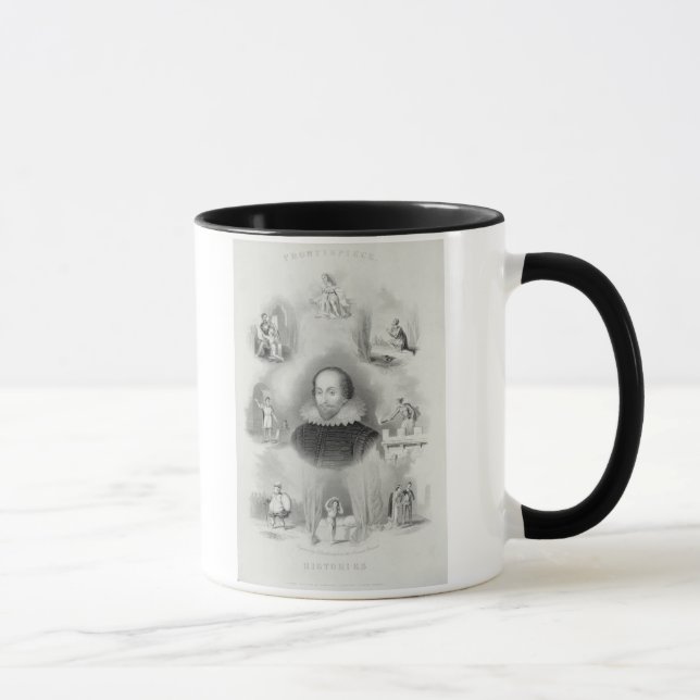 Caneca Frontispiece para as "histórias, 'do Comple (Direita)