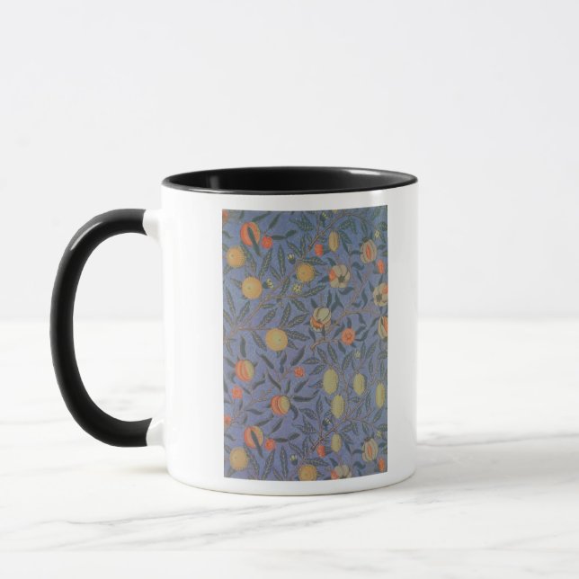 Caneca Fruit ou "Pomegranate azul (Esquerda)
