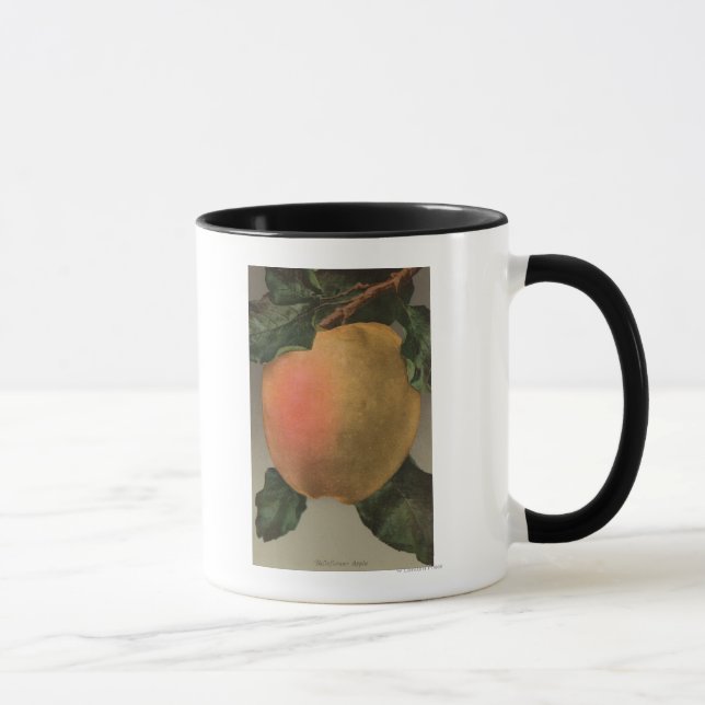 Caneca Fruta Cromo Lithógrafo de abelha (Direita)