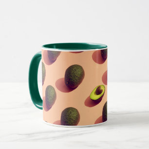 Caneca Fruta de abacate Potrait