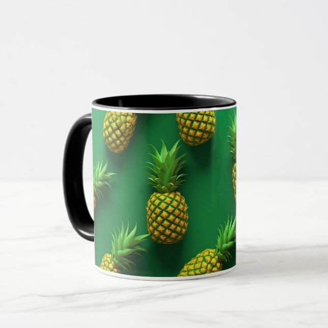 Caneca Fruta de abacaxi (Frente Esquerda)