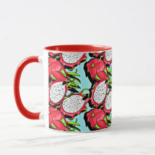 Caneca fruta de dragão vermelho