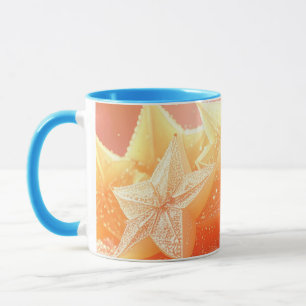 CANECA FRUTA ESTRELA - CARAMBOLA - FRUTAS EXÓTICAS