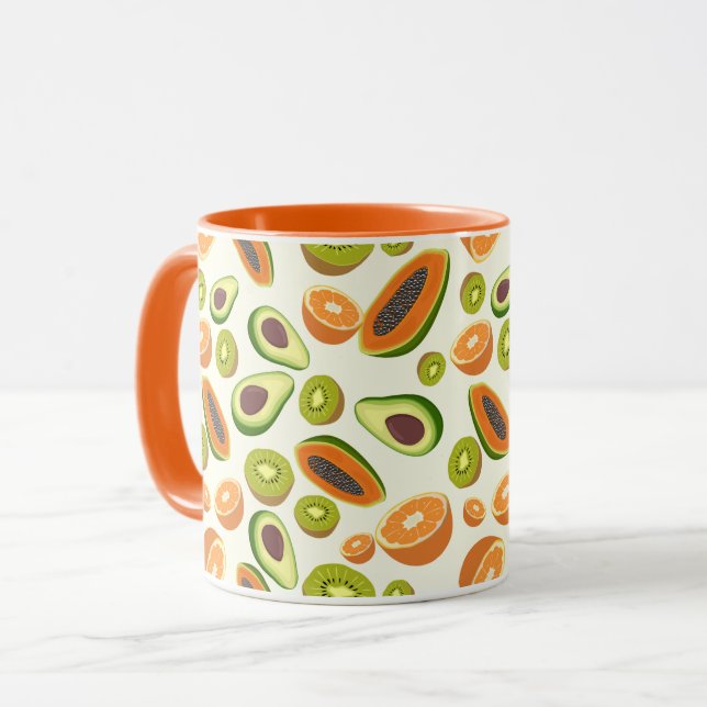 Caneca Fruta tropical (Frente Esquerda)