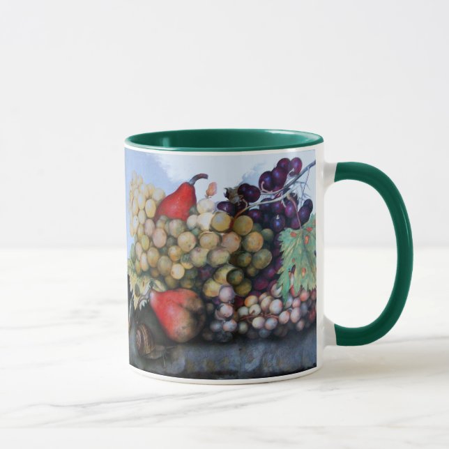 CANECA FRUTAS 1 DA SEASON - UVAS E PERAS (Direita)