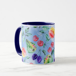 Caneca Frutas e bagas.