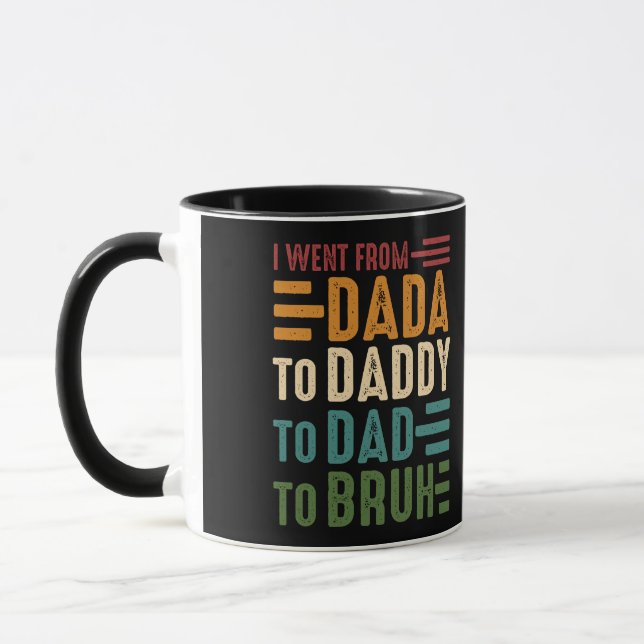 Caneca Fui De Dada A Pai A Pai A Bruh (Esquerda)