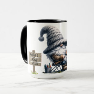 Caneca "Fui Pescar" Café Personalizado
