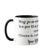 Fun New Year Wishes Mug