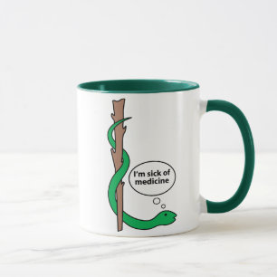 Caneca Funcionarios engraçados de Asclepius