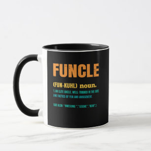 Caneca Funcle Engraçado Tio Definição