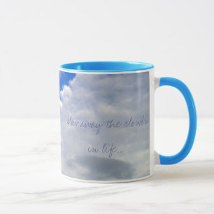 Caneca Funda afastado as nuvens na vida…, pH…