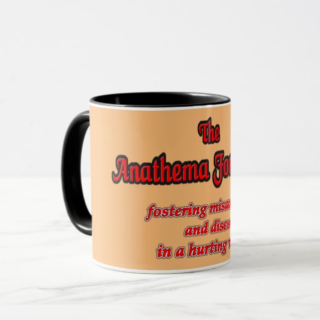 Caneca Fundação Anathema (Frente Esquerda)
