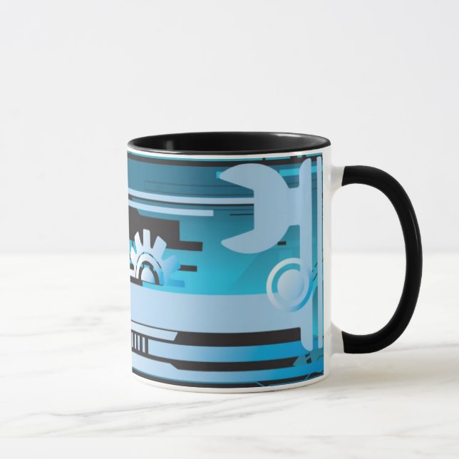 Caneca Fundo de intervalo mínimo técnico 3 (Direita)