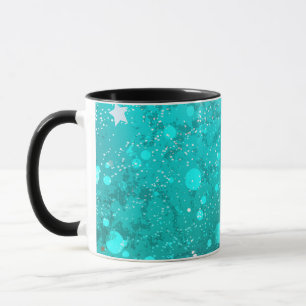 Caneca Fundo do Mint Turquoise Foil