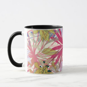 Caneca Fundo floral 6