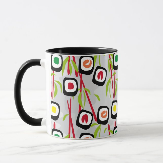 Caneca Fundo Sushi (Esquerda)