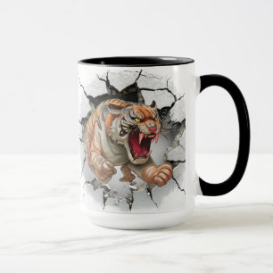Caneca Fundo Tigre médio