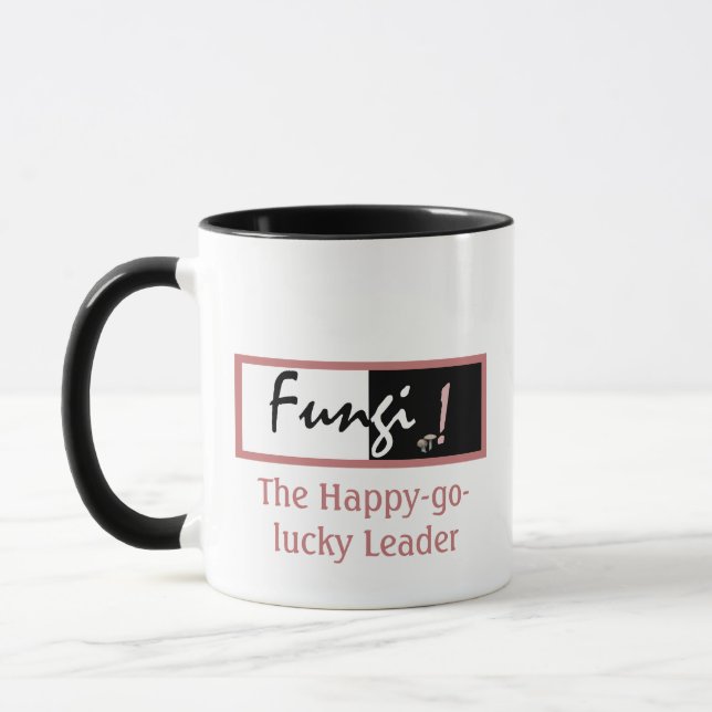 Caneca Fungos Negros, Brancos e Rosa Humorosos trocam por (Esquerda)