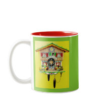 Caneca Funky do pulso de disparo de cuco ao elogio