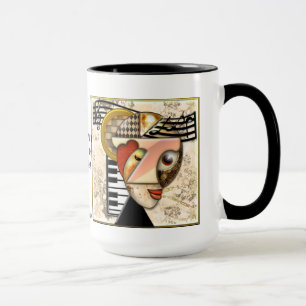 Caneca Funky Music (Mug Cerâmico Personalizado)