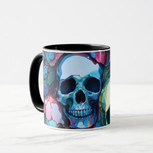 Caneca Funky Skulls