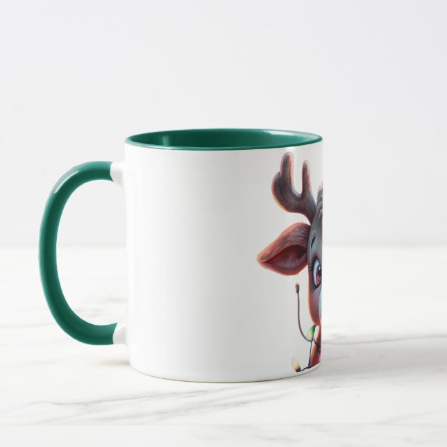 Caneca Funny animal art – perfect gift for animal lovers  (Esquerda)