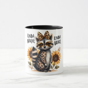 Caneca Funny Boujee / Raccoon