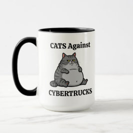 Caneca Funny Cat Feminist Coffee Friend Mom Coworker Gift