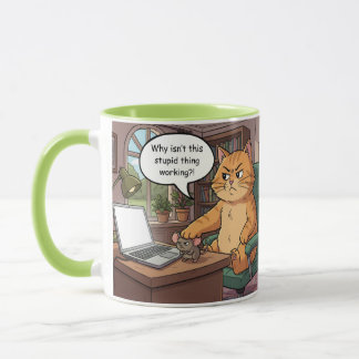 Caneca Funny cat mug
