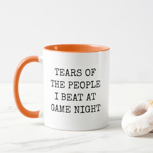 Caneca Funny Game Night Winner (Com Donut)