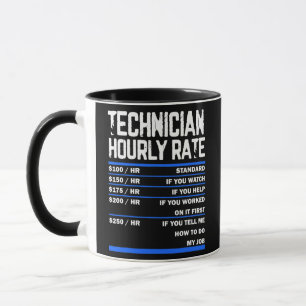 Caneca Funny Maintenance Technician for Techy Person Men
