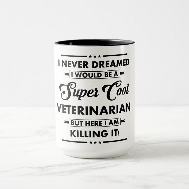 Caneca Funny Occupation/Profession Super Cool Doctor (Centro)