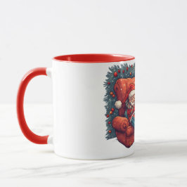 Caneca funny papa noel christmas, Holiday Drinking