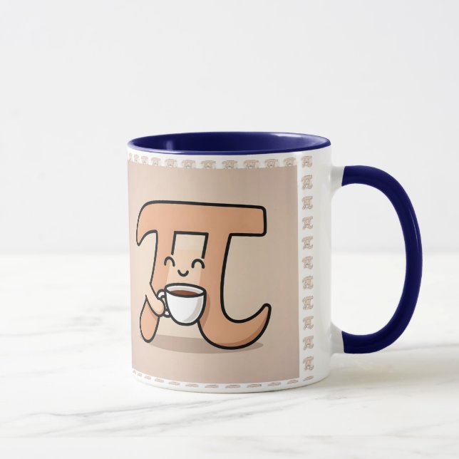 Caneca Funny Pi Day Mug -3.14 Math Lover Gift - Unique G (Direita)