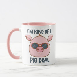 Caneca Funny Pig Pun