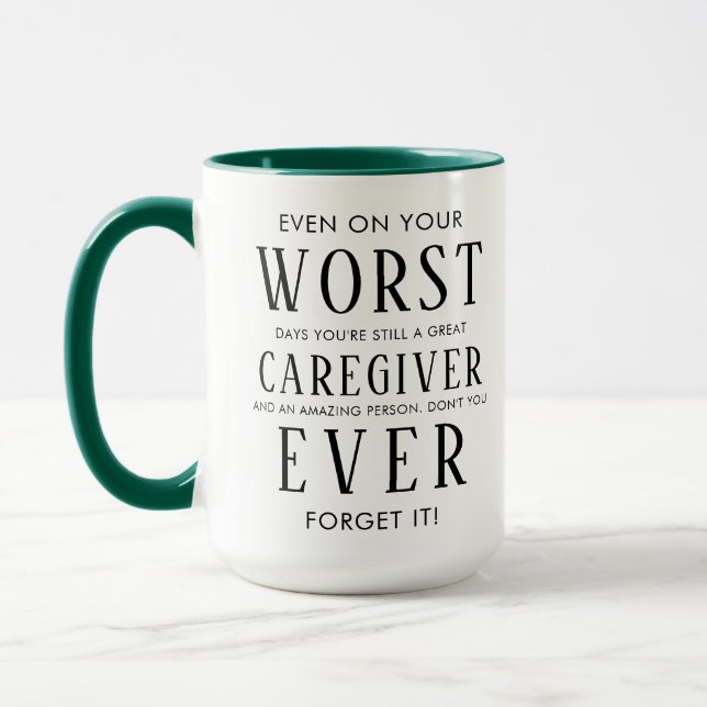 Caneca Funny Property Caregiver | Happy Caregiver  (Esquerda)