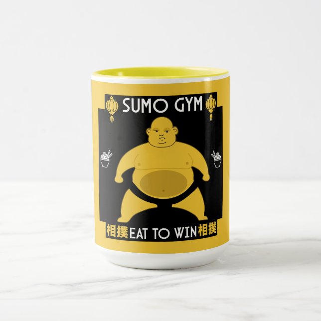 Caneca Funny Sumo Wrestler (Centro)