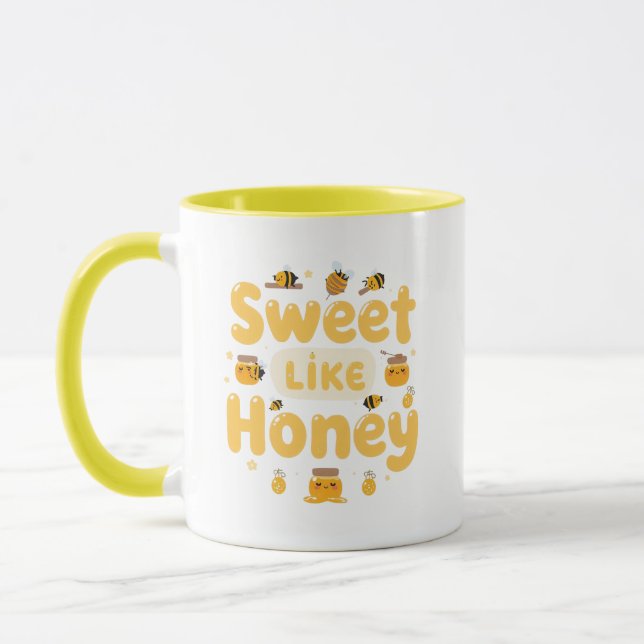 Caneca Funny "Sweet Like Honey" Bumblebee (Esquerda)