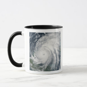 Caneca Furacão Wilma sobre o México