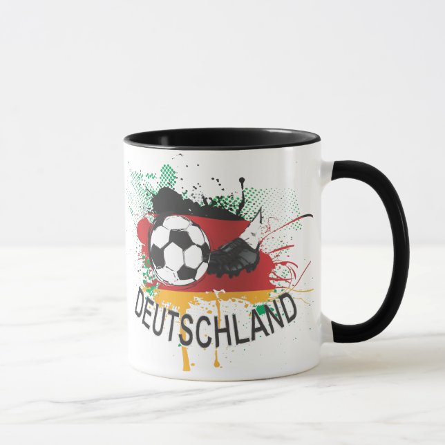 Caneca Fußball do futebol da alemanha de Alemanha (Direita)
