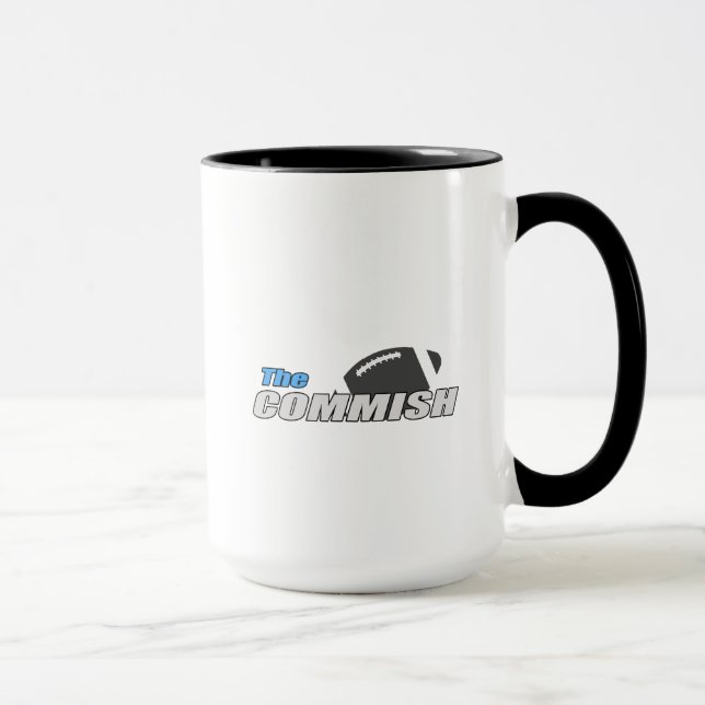 Caneca Futebol de fantasia da Copa Mug Café da Commish (Direita)