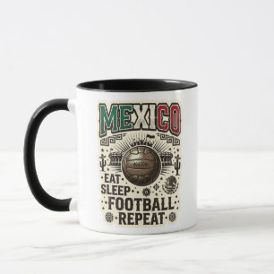 Caneca Futebol Soccer México Personalizado 2026