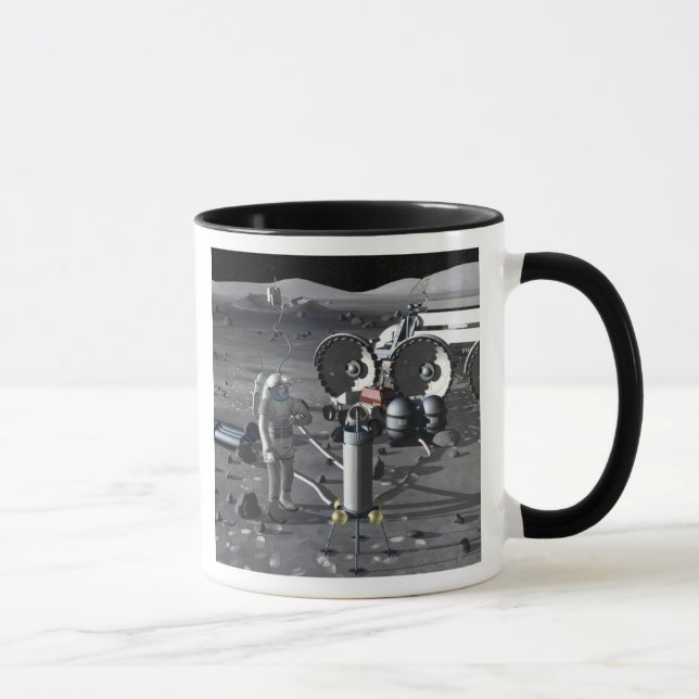 Caneca Futuras missões de exploração do espaço 2 (Direita)