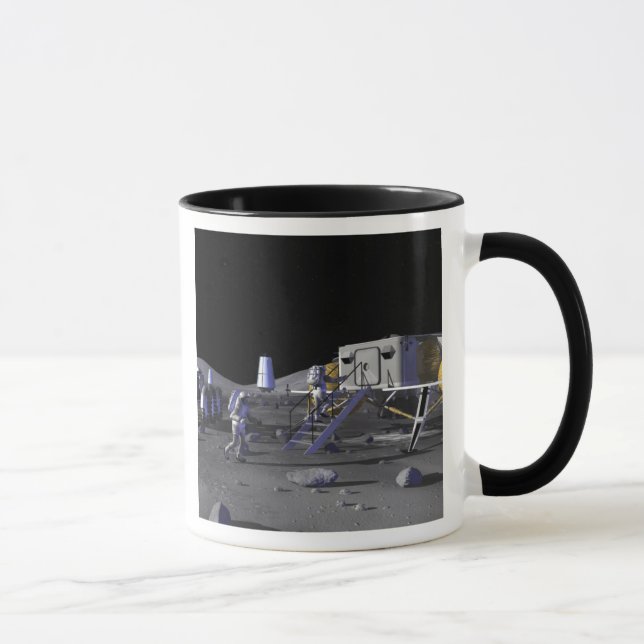 Caneca Futuras missões de exploração espacial 13 (Direita)