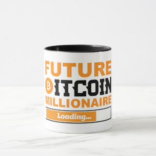 Caneca Futuro Carregamento Milionário de Bitmoeda